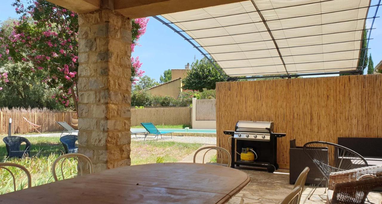 La Maison D'isidore - 6 Personnes Avec Climatisation, Piscine Et Jardin Clos Saint-Victor-la-Coste